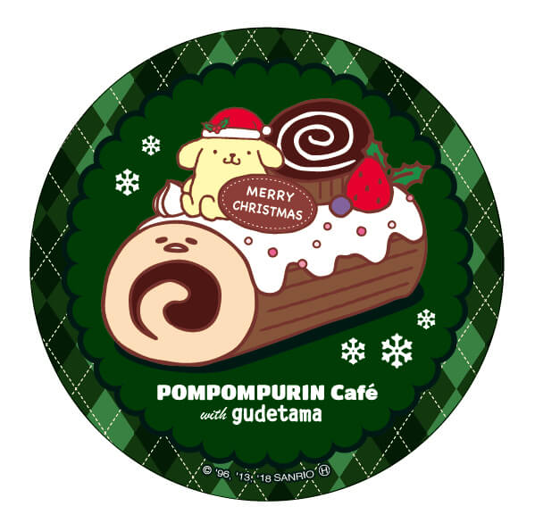 ポムポムプリンカフェ Pompompurin cafe ぐでたま　gudetama cafe 横浜 名古屋 Yokohama Nagoya_コースター