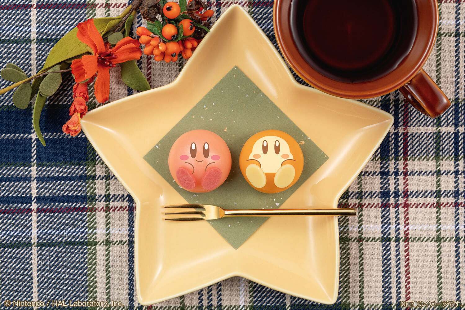 カービィ ワドルディ 食べマス和菓子 Kirby Waddle Dee sweets 星之卡比