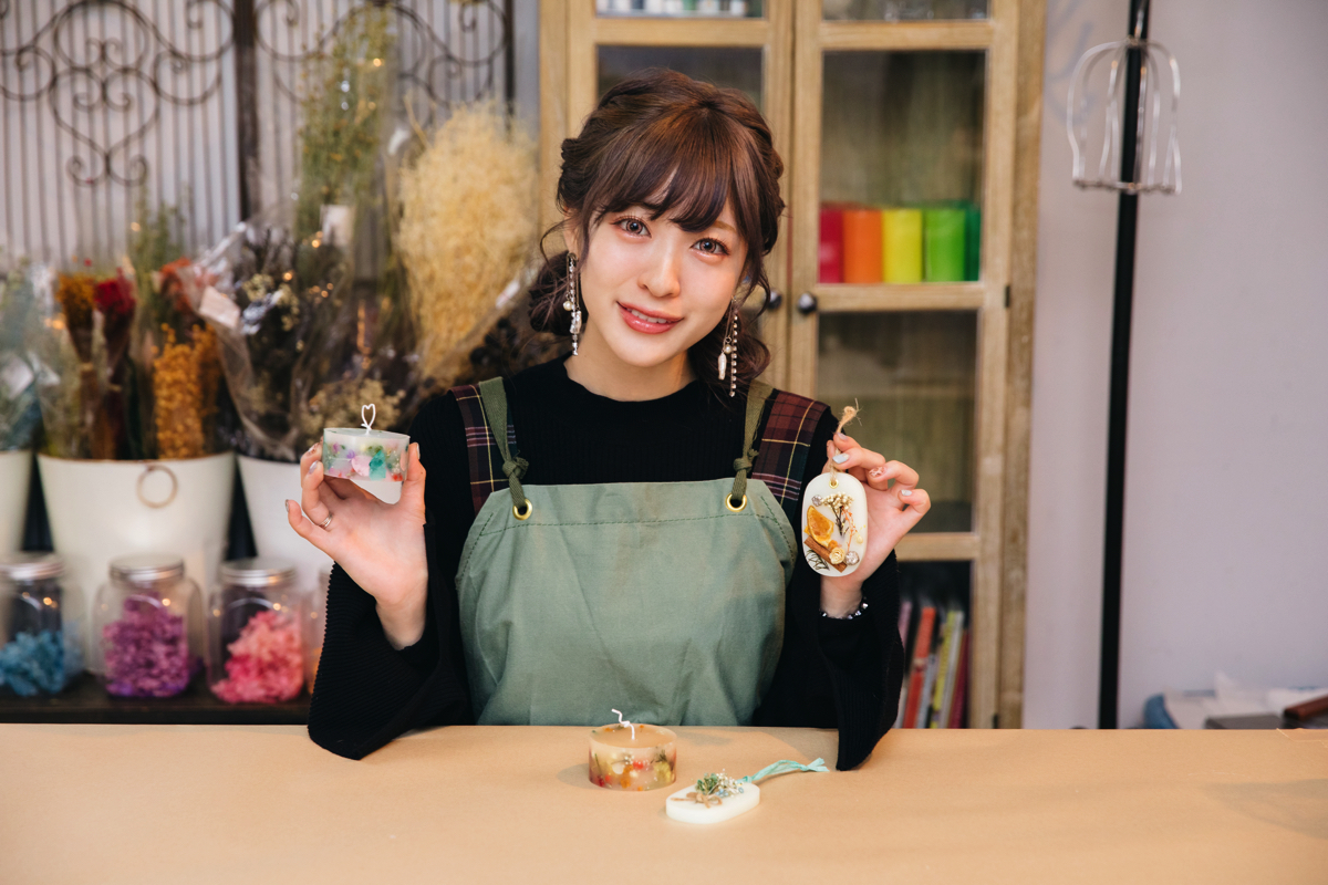 サイサイじゃらんじゃらん 5 Silent Siren すぅがキャンドル作り初体験 代官山 Candle Studio Moshi Moshi Nippon もしもしにっぽん