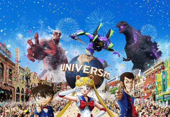 トップuniversal　studio　Japan　クールジャパン　コナン　名偵探柯南　Detective Conan 鲁邦三世　Lupin the Third