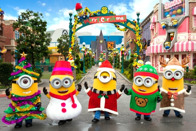 Minions Set To Bring A Yellow Christmas To Universal Studios Japan Moshi Moshi Nippon もしもしにっぽん