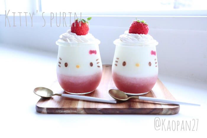 キティ スイーツ レシピ Kitty Sweets Recipe 凱蒂猫 甜點 食譜5