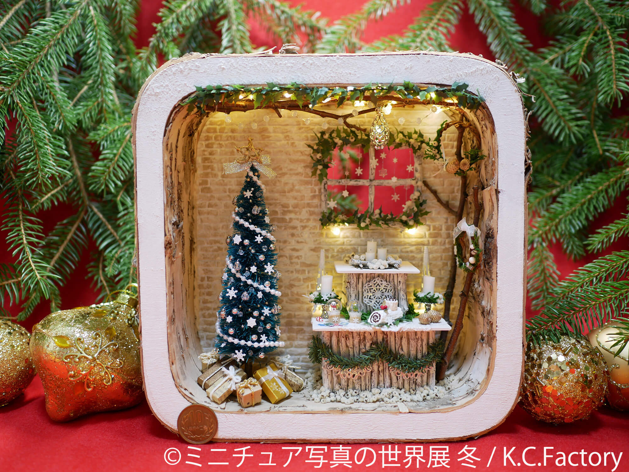 ミニチュア写真の世界展 冬 miniature exhibition