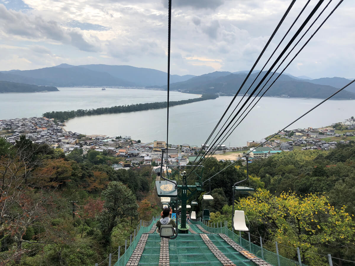 京都 Kyoto travel sightseeing　オススメ_天橋立　Amanohashidate lift リフト