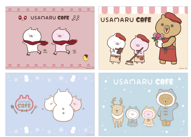 うさまるカフェ usamaru cafe来店特典