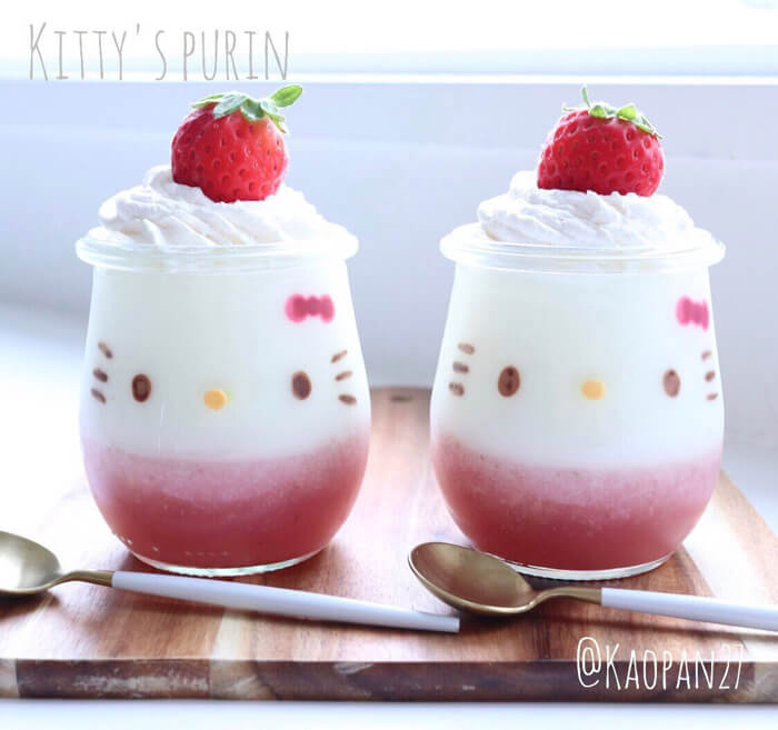 キティ スイーツ レシピ Kitty Sweets Recipe 凱蒂猫 甜點 食譜4