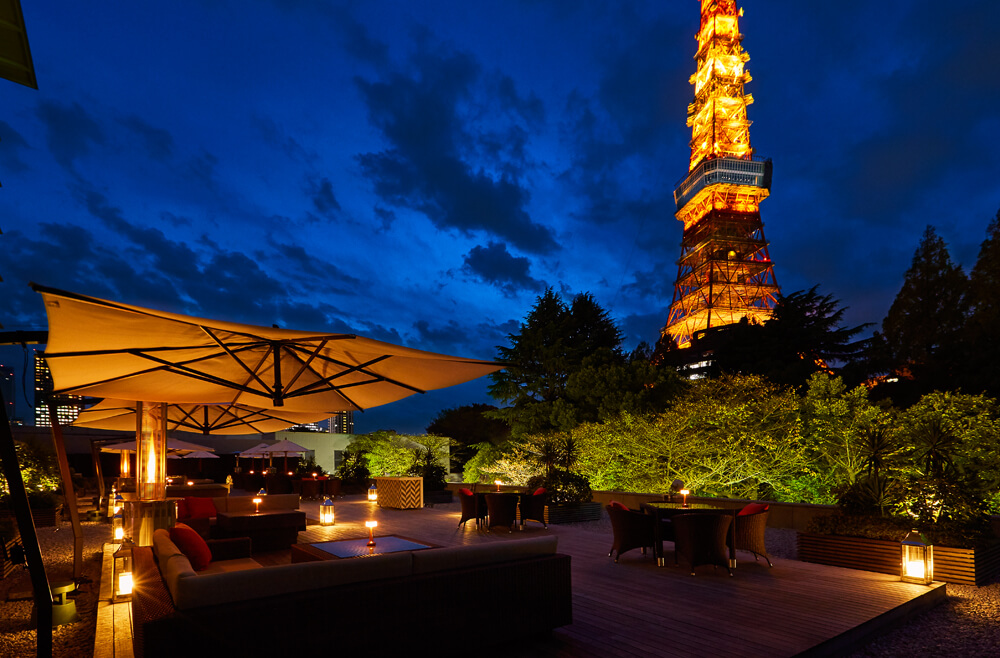 東京プリンスホテル タワービューテラス Tokyo prince hotel towerview terrace