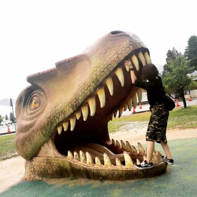恐竜博物館　インスタ映えスポット