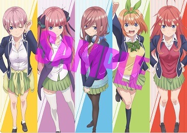 The Quintessential Quintuplets Character Song Single to be Released in  March 2020, MOSHI MOSHI NIPPON