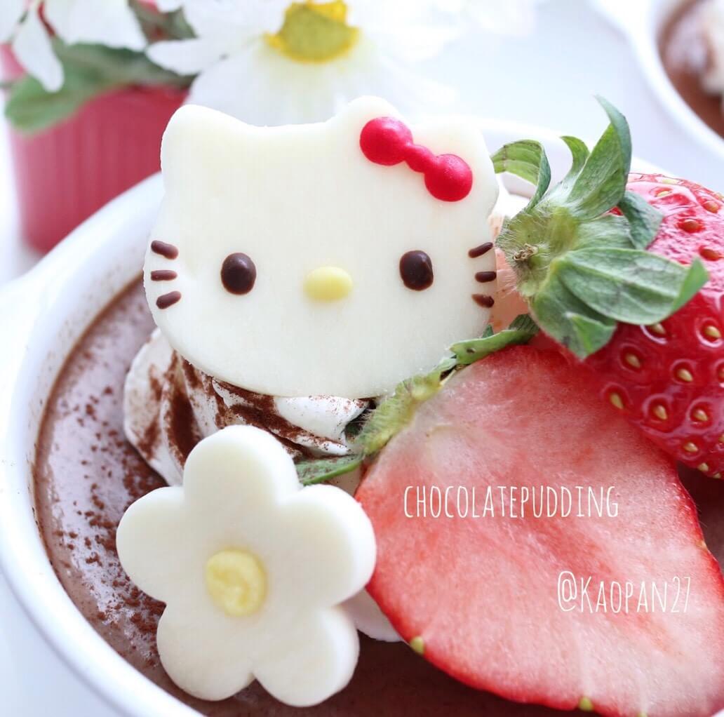 キティ スイーツ レシピ Kitty Sweets Recipe 凱蒂猫 甜點 食譜 バレンタイン valentine 情人節6