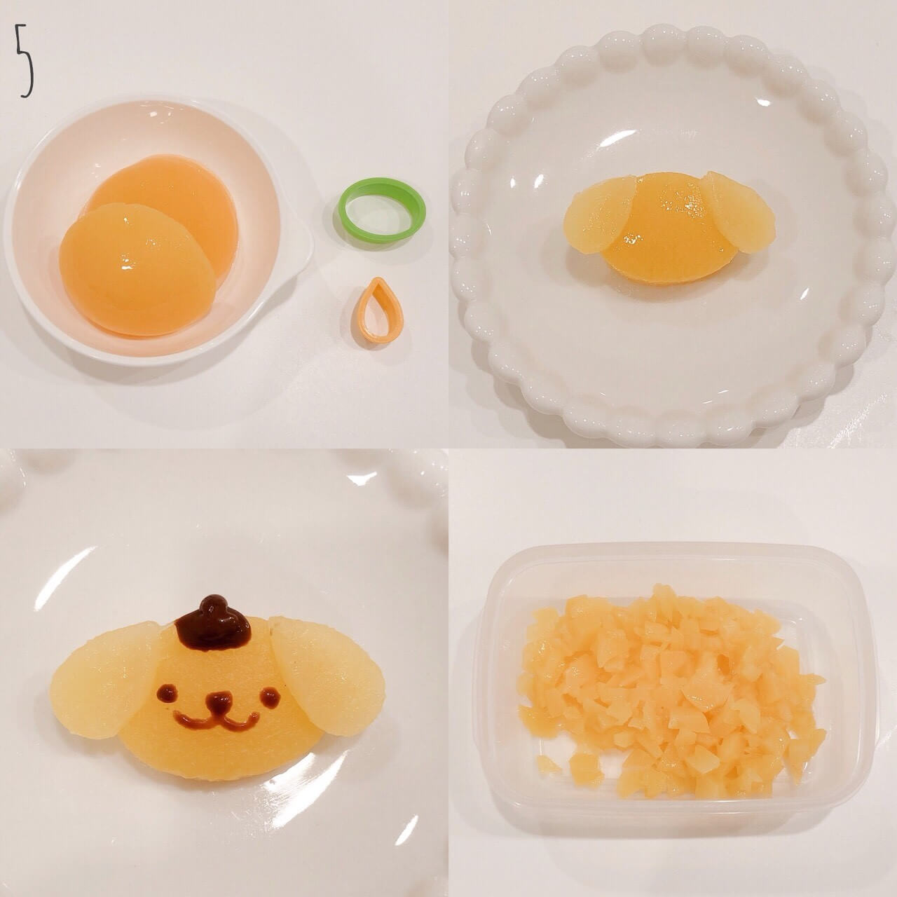 ポムポムプリン スイーツ レシピ pompompurin Recipe 布丁狗 甜點 食譜 バレンタイン valentine 情人節5