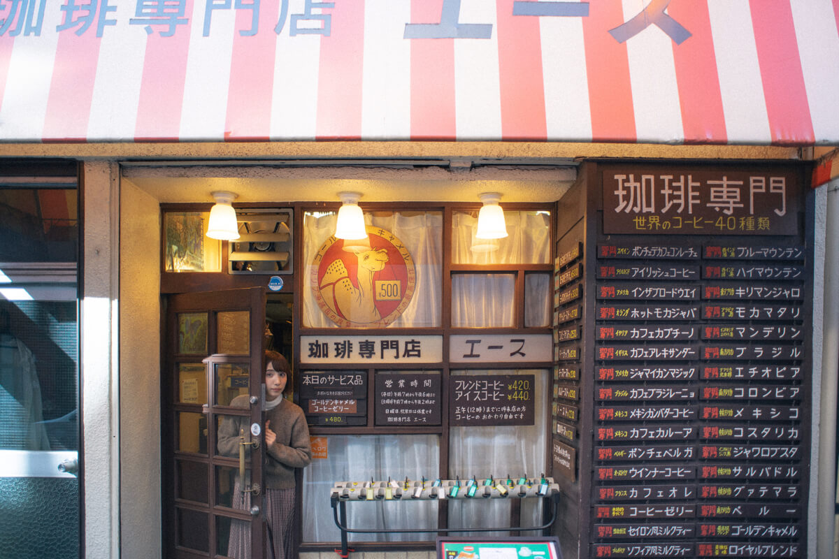 会いに行きたい喫茶店　エース　のりトースト 谷奥えま　cafe 神田　カフェ Kanda Tokyo_2682