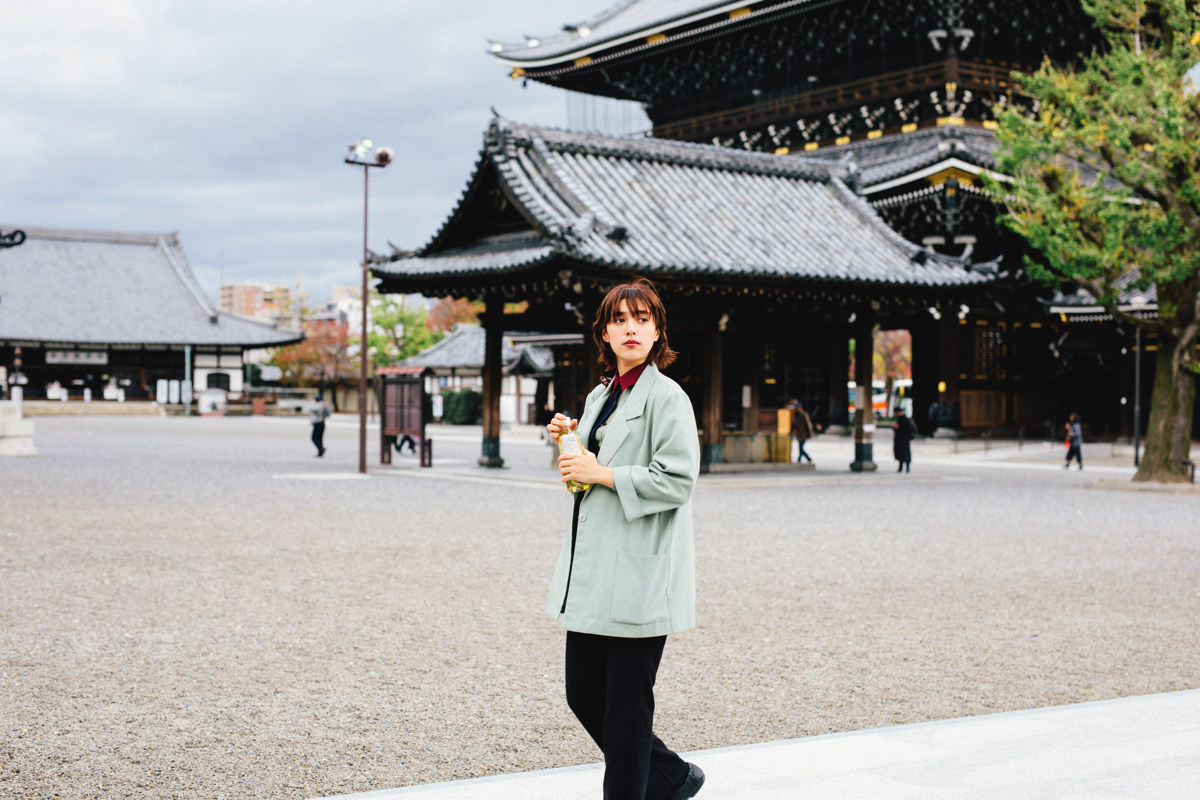 モーガンまあら　京都　Kyoto Mala Morgan 東本願寺　Higashihonganji_お茶