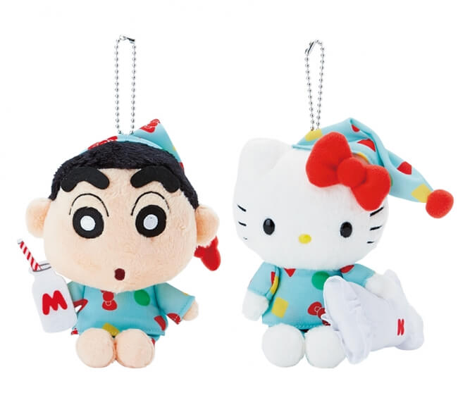 キティ　クレヨンしんちゃん　Kitty Shinchan_マスコットホルダー