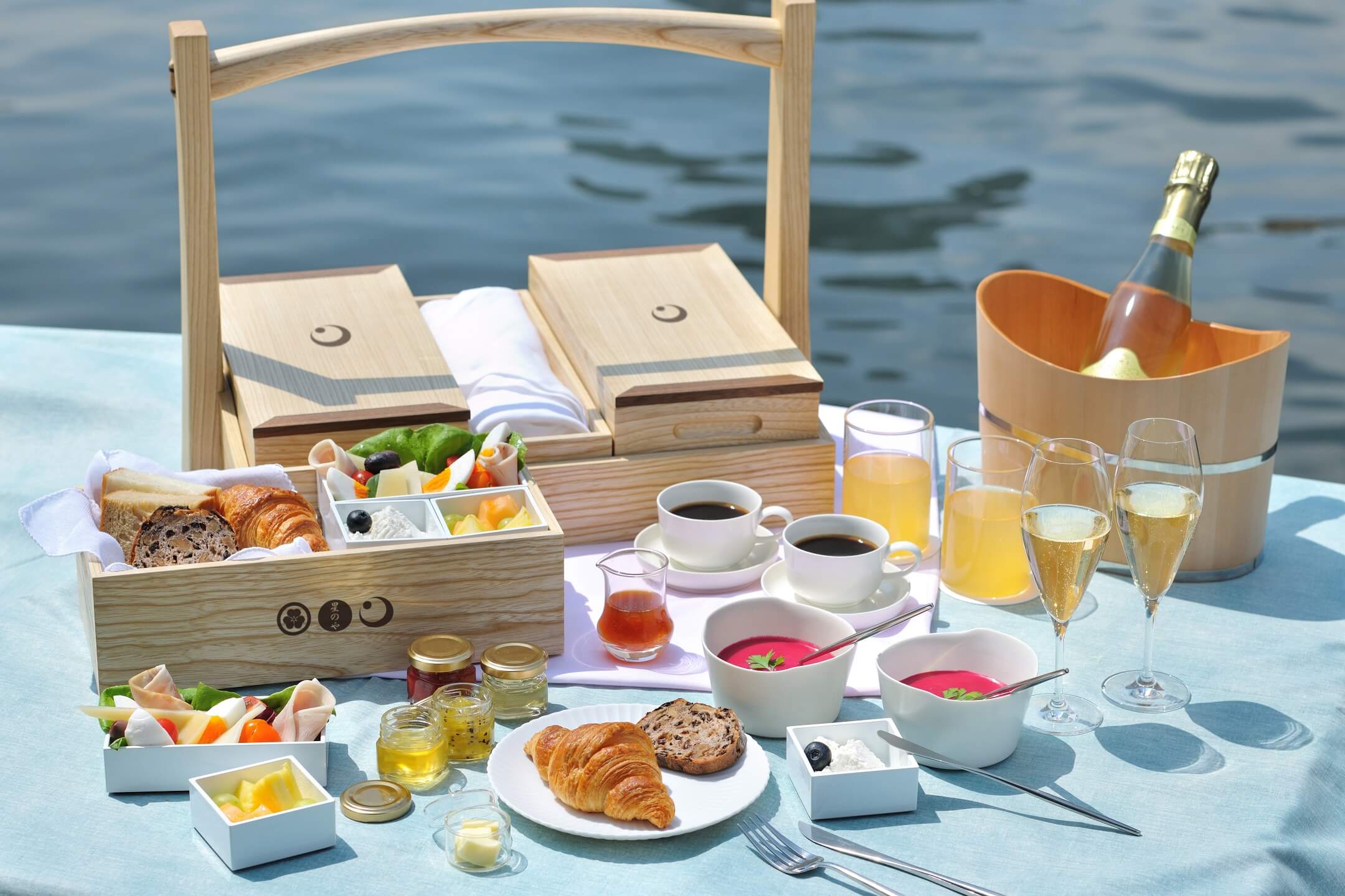 ほしのや東京・夏の朝の舟あそび_hoshinoyatokyo_natsunoasanofuneasobi_朝食_breakfast