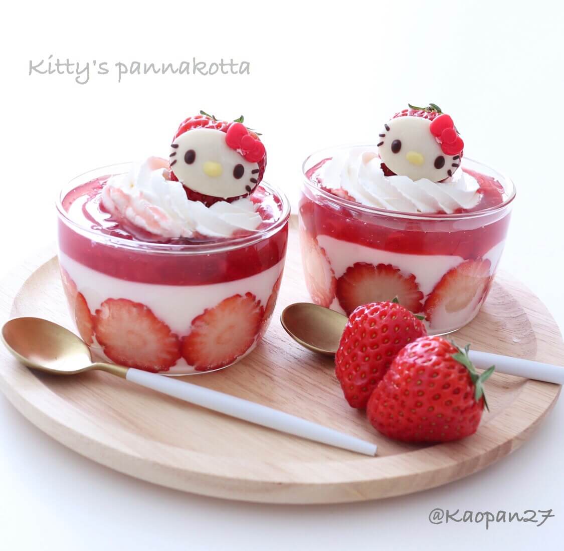 キティ スイーツ レシピ Kitty Sweets Recipe 凱蒂猫 甜點 食譜5