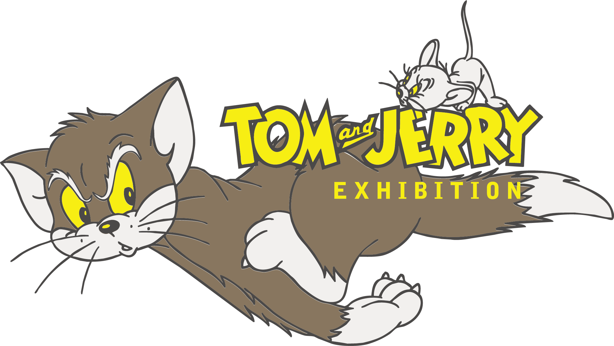 ㉃トムとジェリー Tom And Jerry 展覧会オリジナルロゴ