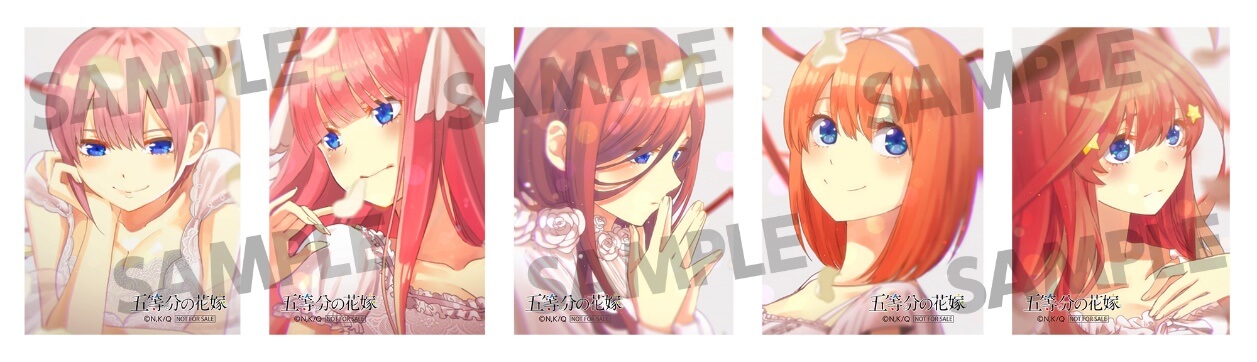 五等分の花嫁pop Up Shop アニメイト キャンペーン Gotobunnohanayome Animaito Campaign グッズ Goods もしもしにっぽん Moshi Moshi Nippon