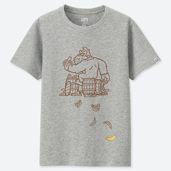 ドンキーコング_donkeykongSUPER MARIO FAMILY MUSEUM UT__スーパーマリオファミリーUT_uniqlo_