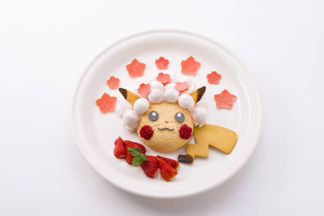 ポケモンカフェ Pokemon cafe 日本橋　Nihonbashi_ピカチュウ　パンケーキ