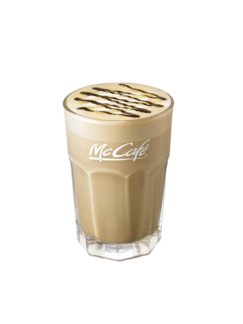 McCafe by Barista_マクドナルド_macdonald_POPバリスタバナナドリンクシリーズ_barista_banana_drink_series_バナナホットラテ_banana_hot_latte