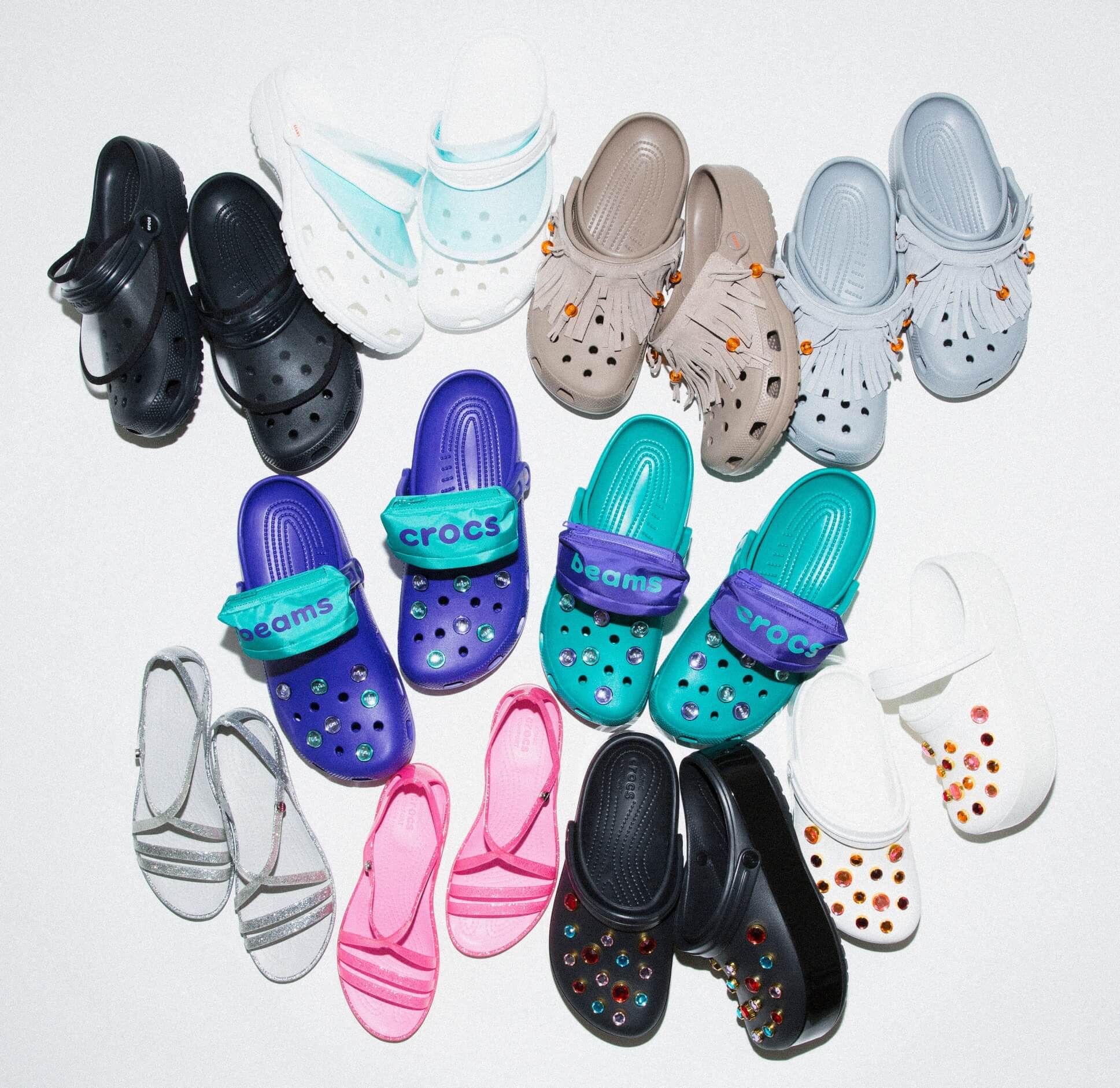 mainクロックス×ビームス crocs beams collaboration