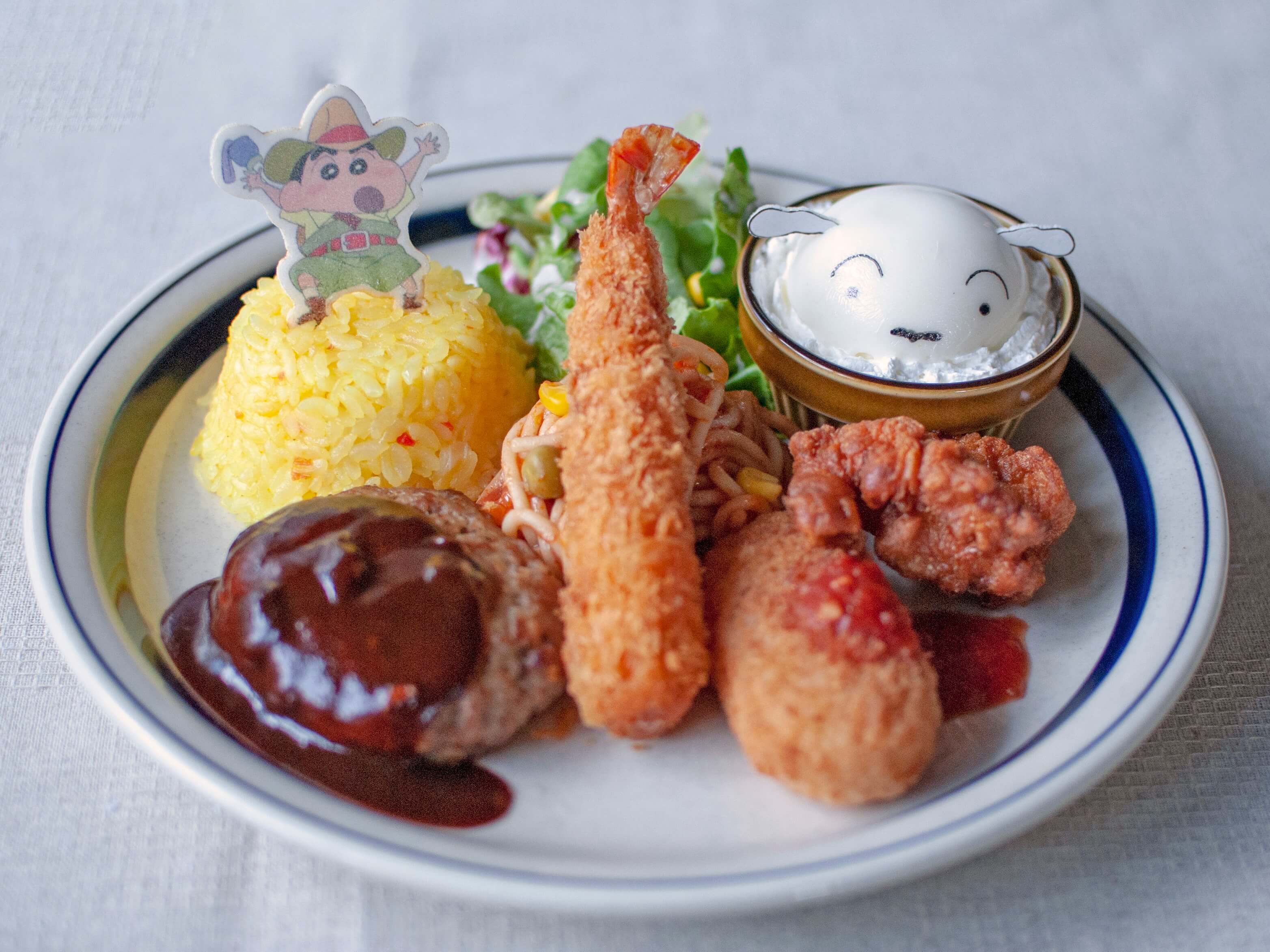 トレジャーどこじゃ～？大人様ランチプレート lunch plate 映画クレヨンしんちゃん×ハンズカフェ crayon shinchan hands cafe1img_181946_3