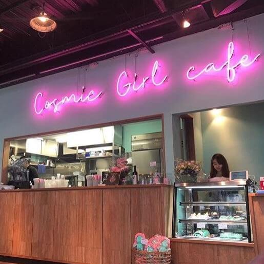 Cosmic Girl Cafe　コスミックガールカフェ　原宿　オープン　harajuku open sub3
