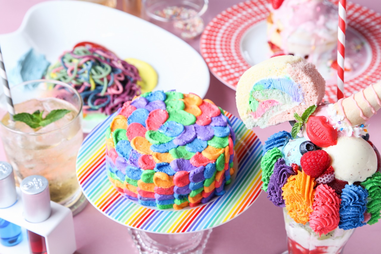 レインボーフード　rainbow food KAWAII MONSTER CAFE HARAJUKU カワイイモンスターカフェ原宿 Harajuku KAWAII Party 2019 原宿カワイイパーティ　special menu スペシャルメニュsub10