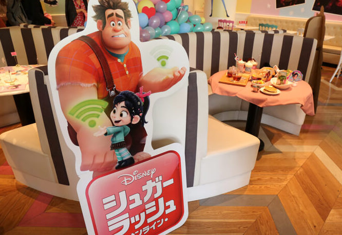 シュガー・ ラッシュオンライン MovieNEX発売記念OH MY CAFE Wreck-It Ralph9