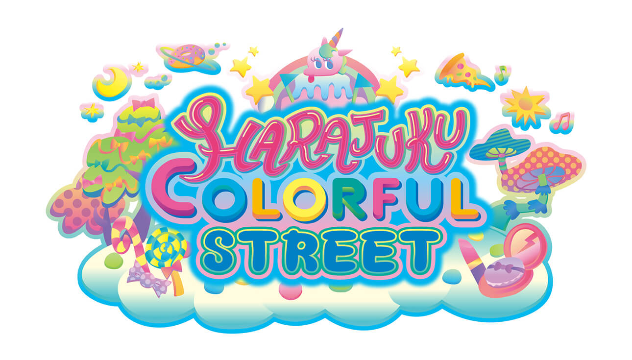 HARAJUKU COLORFUL STREET 原宿　那須ハイランドパーク_logo白