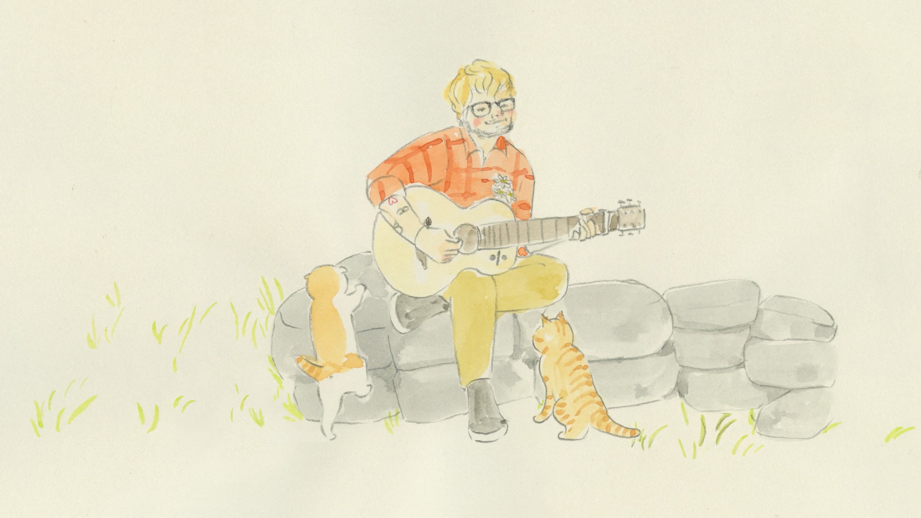 Ed Sheeran S Supermarket Flowers Gets Animated Music Video By Ed Sheeran S Supermarket Flowers Gets Animated Music Video By