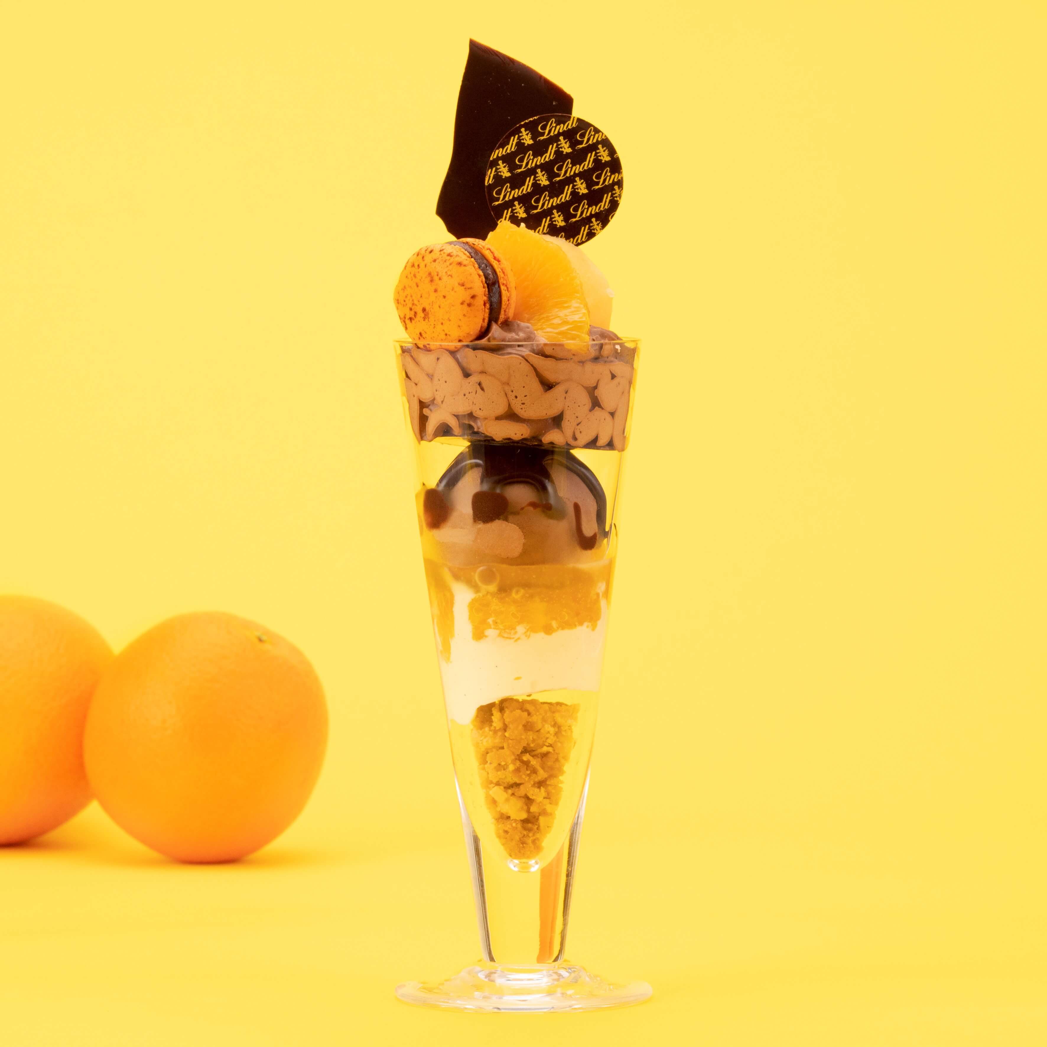 リンツ ショコラパフェ オランジュ1lindt オレンジ リンツ Orange 新作 New Menu もしもしにっぽん Moshi Moshi Nippon