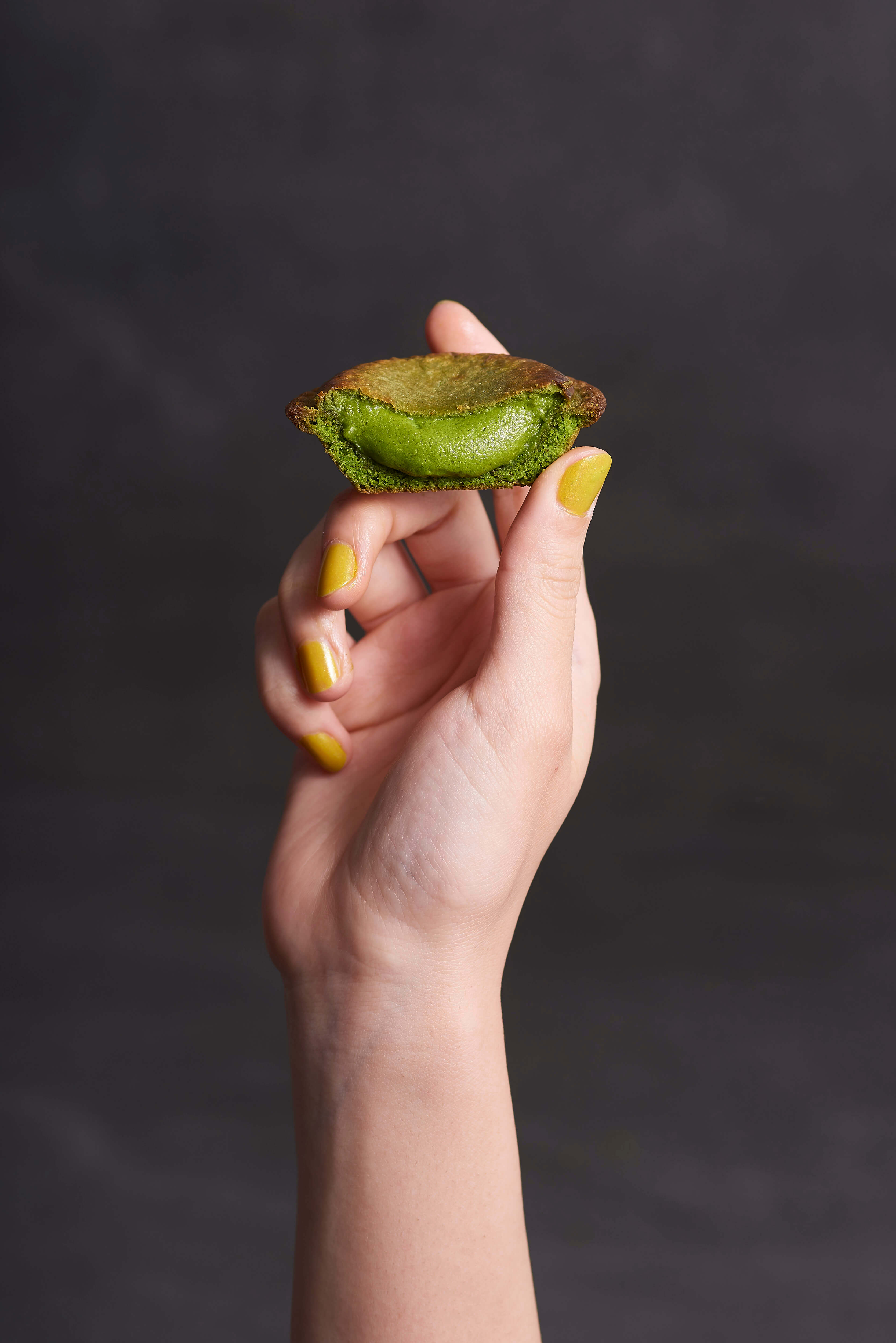 祥玉園小林裕氏抹茶ベイクドチーズタルト 深緑.matcha baked cheese tart shinryokujpgDSC_037