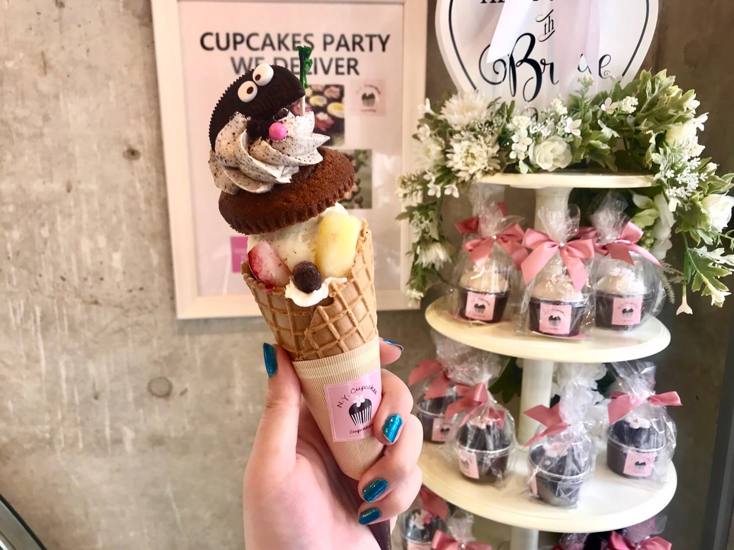 トップ　下北沢　ニューヨークカップケーキ　アイスクリーム　N.Y.Cupcakes