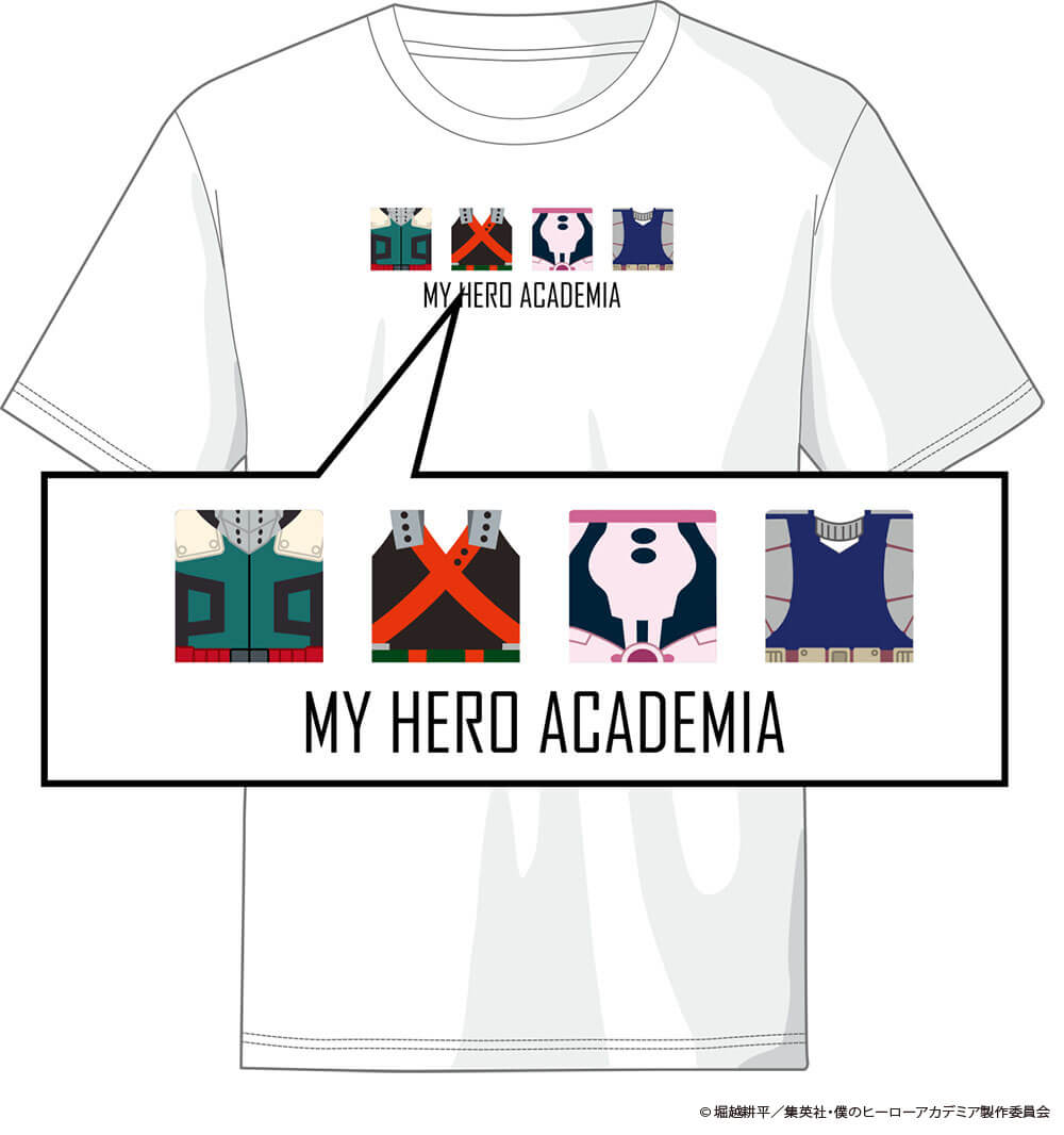 ヒーロースーツＴシャツ hero suits t shirt ジャンプショップ 僕のヒーローアカデミア』フェア2019 in JUMP SHOP my hero academia fair jump shopsub1