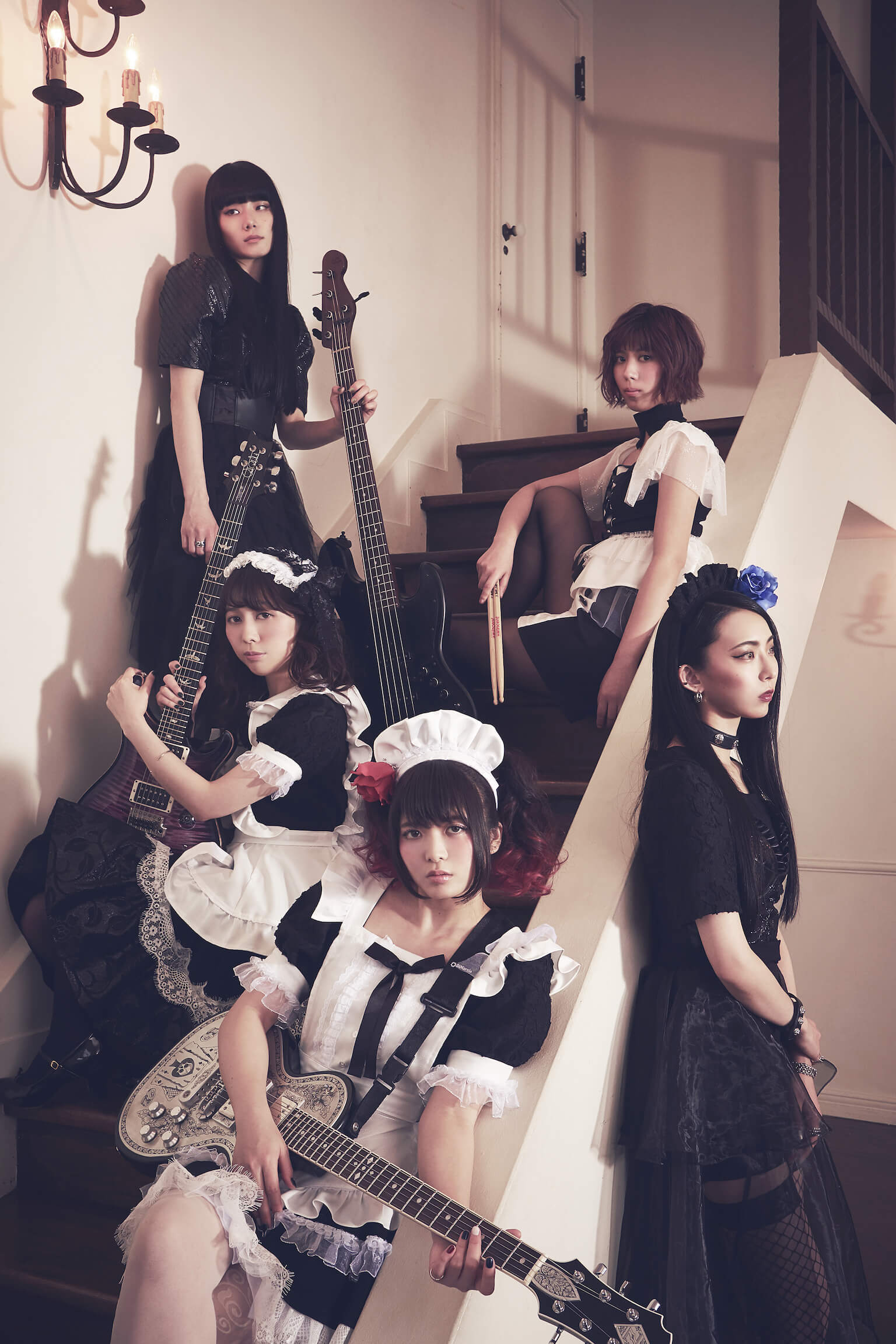 BAND-MAID［A写］バンドメイド　ワールドツアー　WORLD TOUR US Live nation