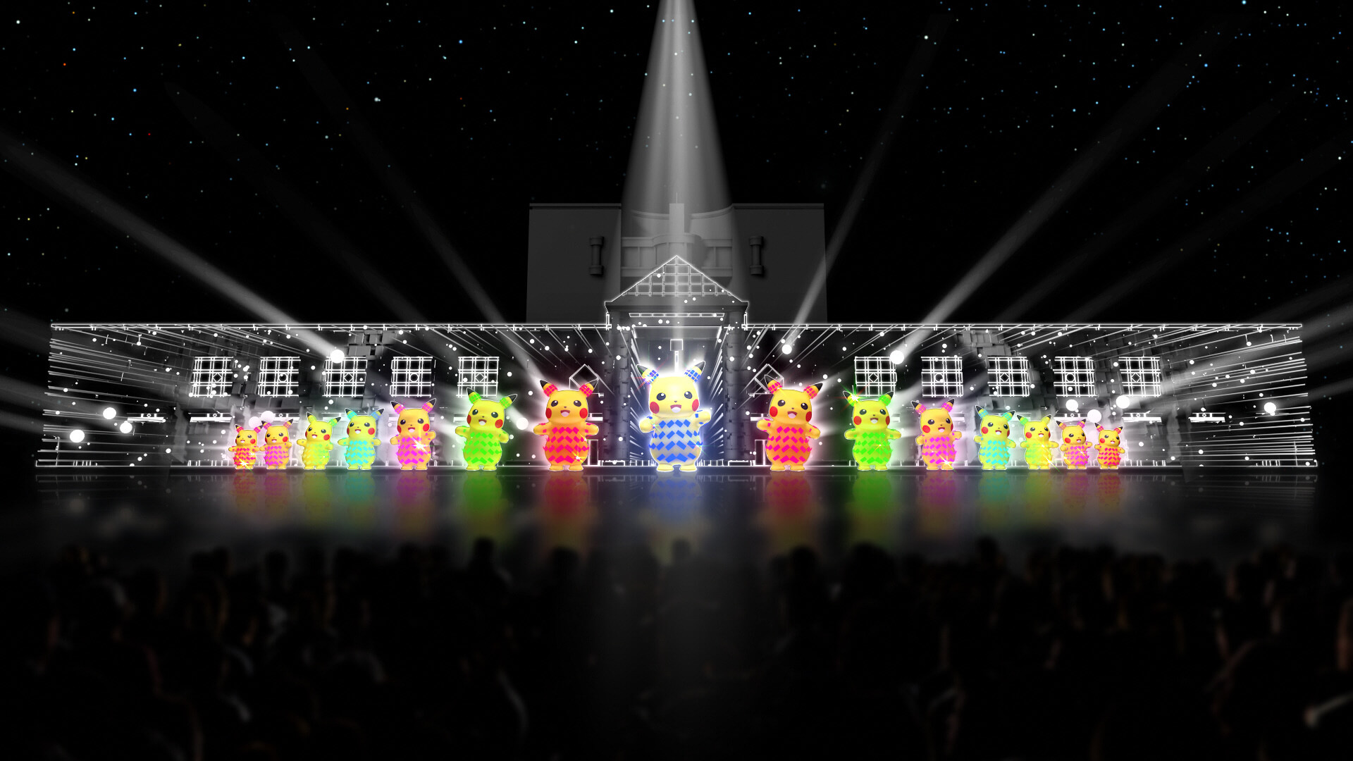 LED ピカチュウ大量発生チュウ！2019 pikachu daihasseichu 2019 sub1