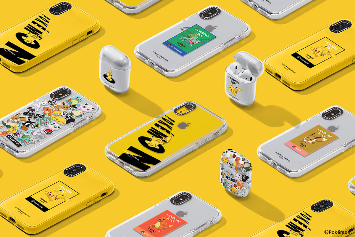 CASETiFY & Pokémon 限定コラボレーションコレクションmain