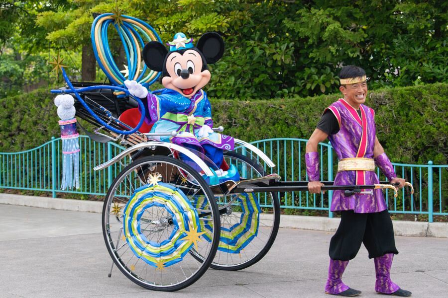 ミッキー　ディズニーランド　Disney Land Tokyo 東京　七夕グリーティング／Tanabata Greeting (1)