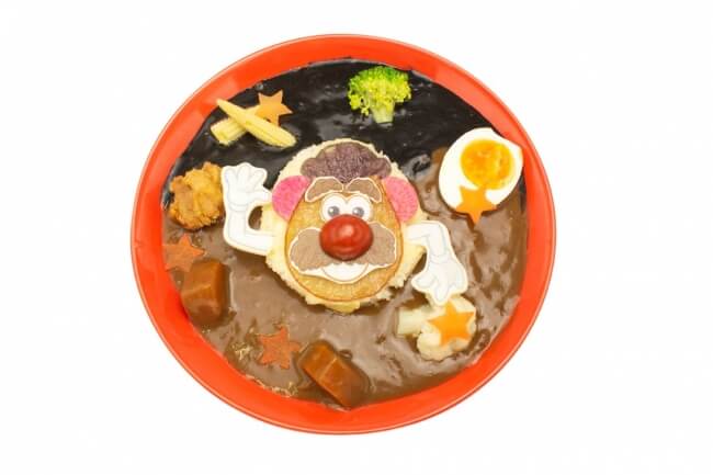 ミスターポテトヘッドカフェ 渋谷　Mr.potato head cafe Shibuya Toystory_curry