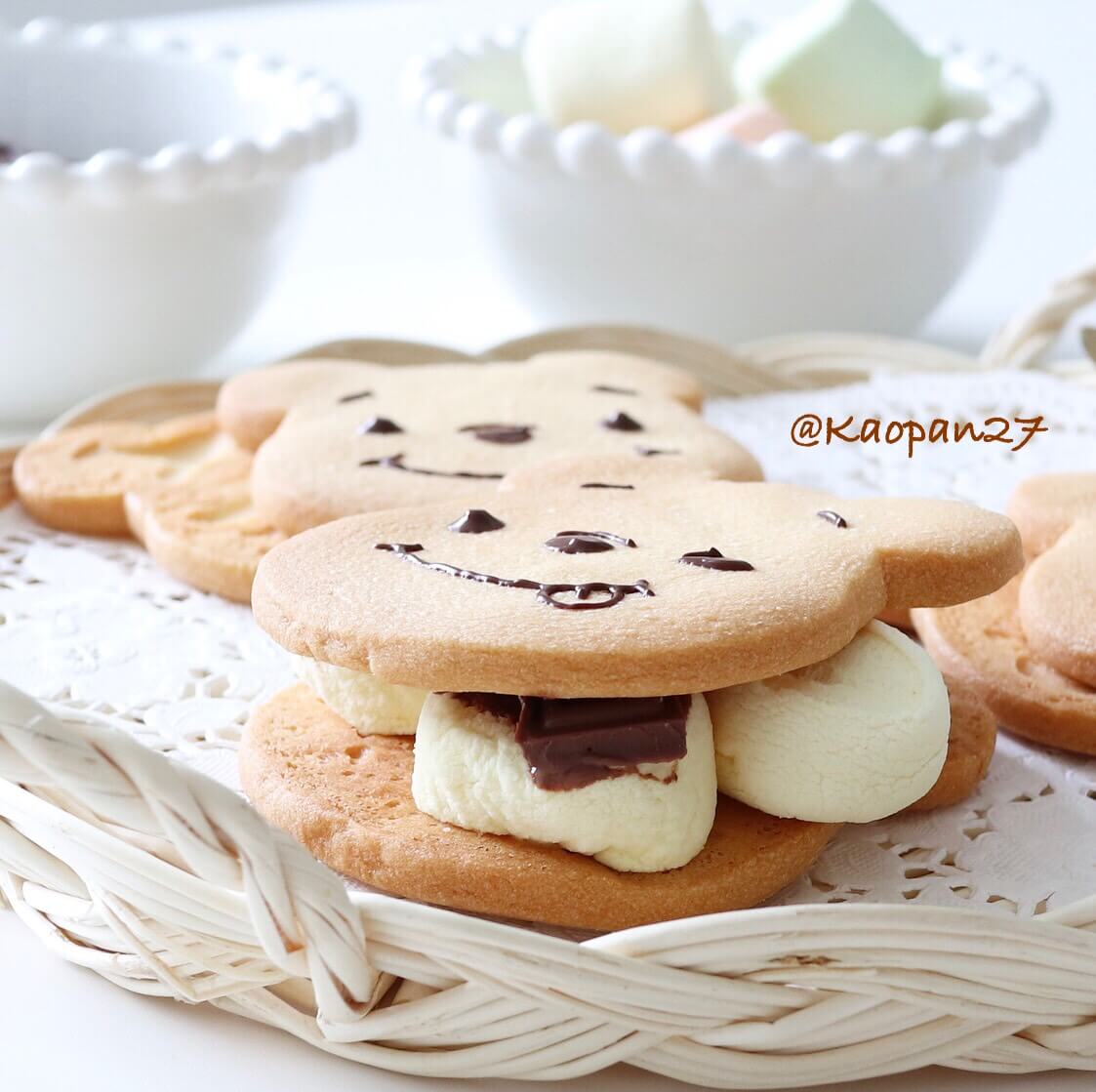 kaori レシピ ディズニー スイーツ recipe disney sweets 甜點 食譜 プーさん Winnie the Pooh5