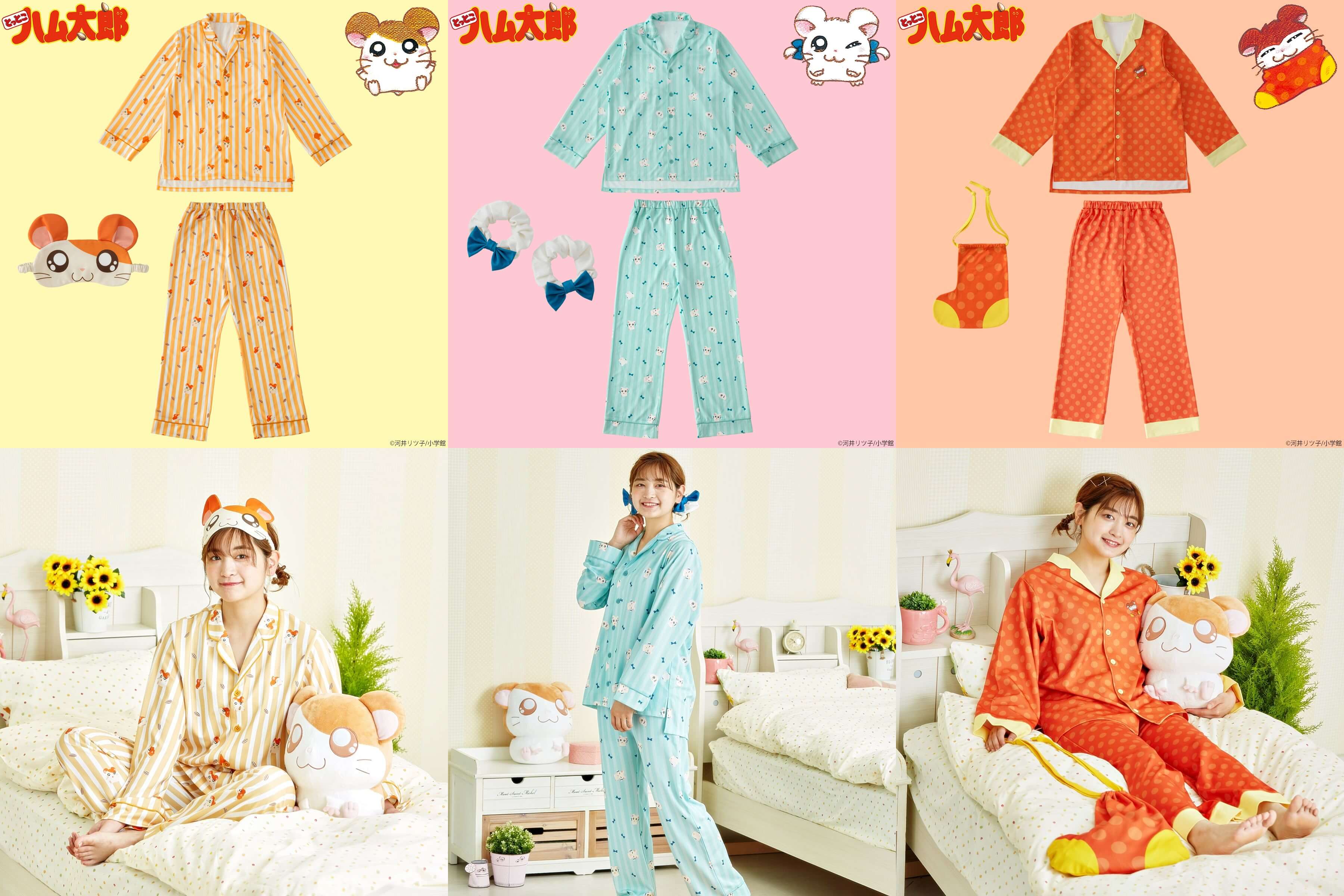 main とっとこハム太郎 tottoko hamu taro パジャマ ワンピース pajama one piece img_185934_1