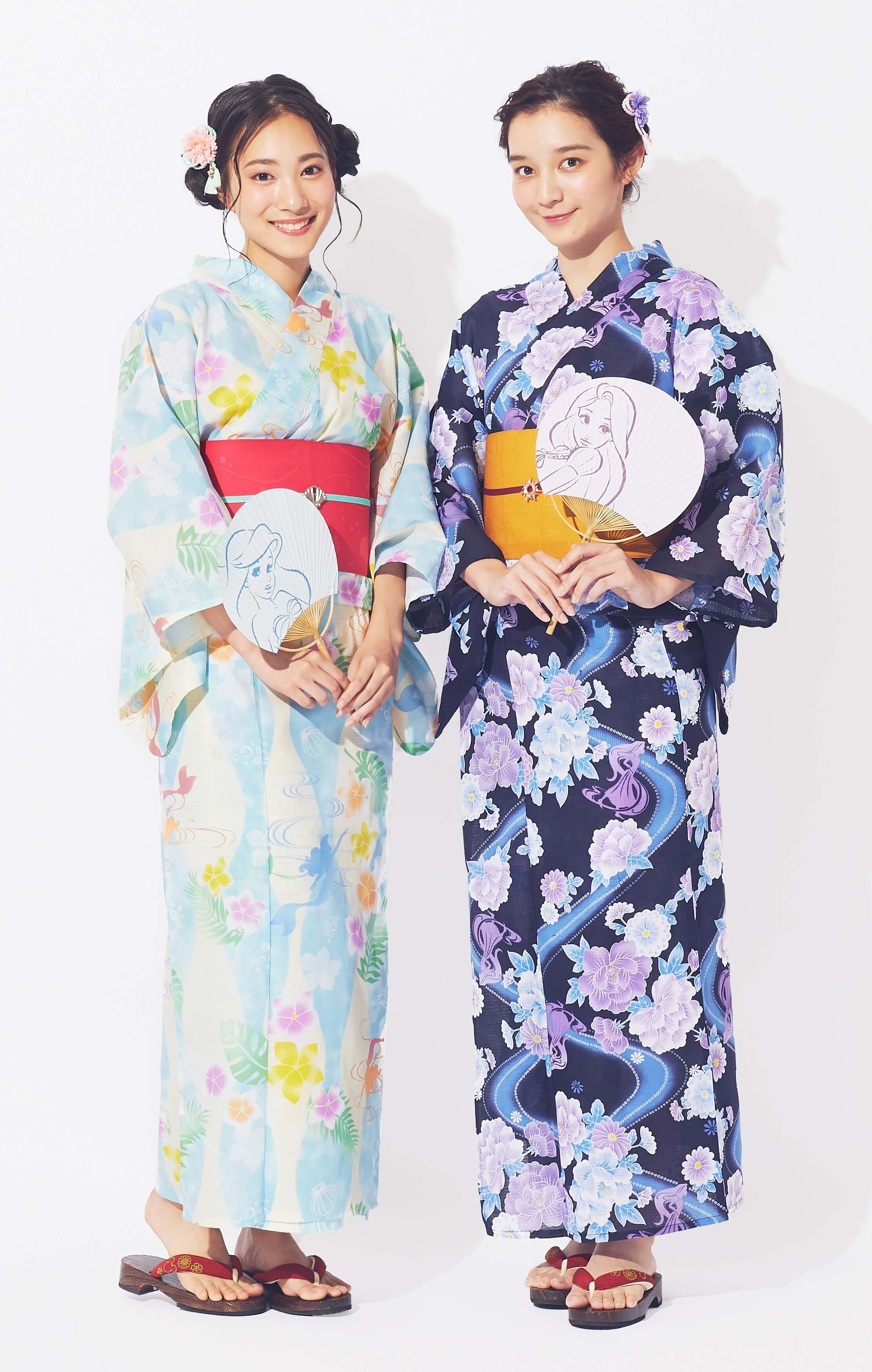 ディズニーストア　浴衣　Disney Kimono_