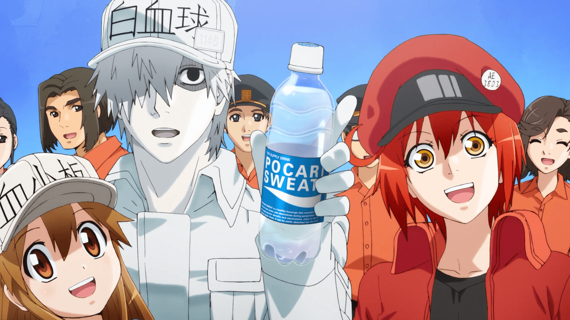 New Cells at Work! Film Key Visuals and Trailer Unveiled, MOSHI MOSHI  NIPPON