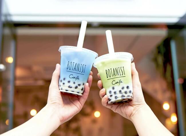 タピオカ ヴィーガン ボタニストカフェ Bubble tea vegan BOTANIST CAFE 原宿 harajuku