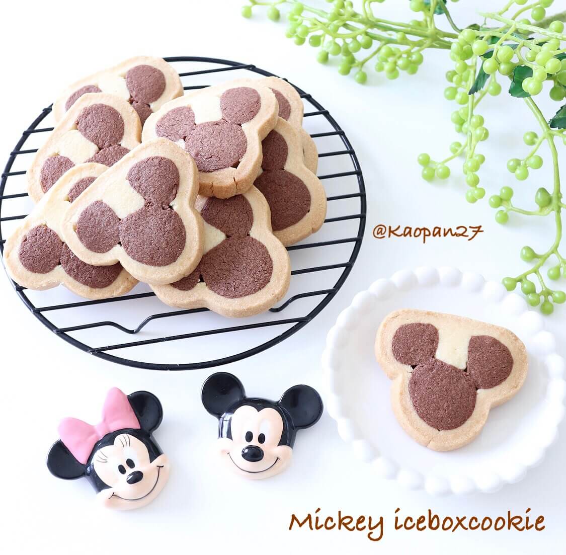 kaori レシピ ディズニー スイーツ recipe disney sweets 甜點 食譜 ミッキー Mickey 13