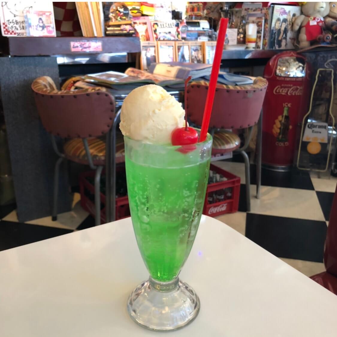 クリームソーダ おすすめ カフェ インスタ映え Cream soda cafe toyo 10