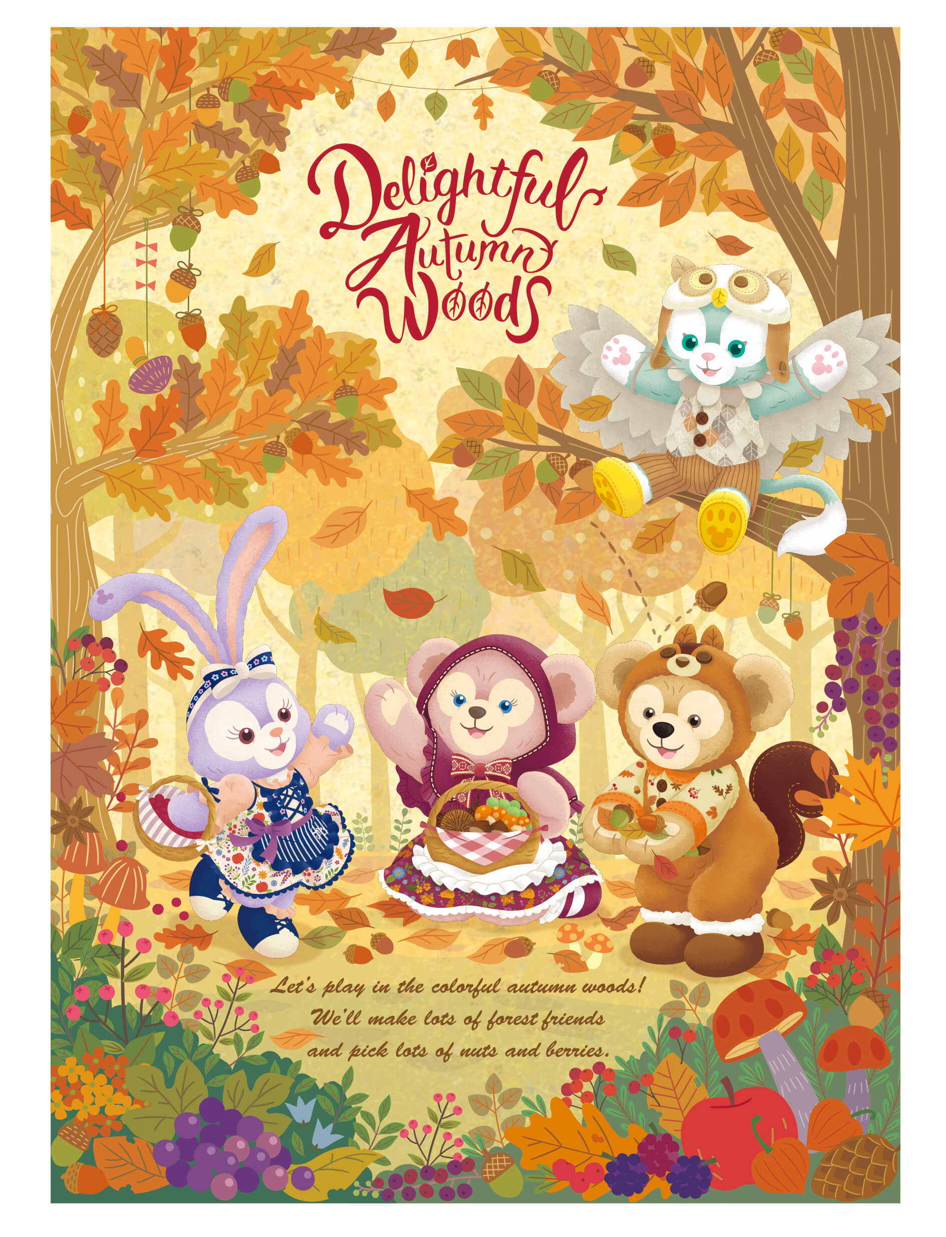 Tokyo Disneysea Releases Duffy And Friends Autumn Goods And Menu Moshi Moshi Nippon もしもしにっぽん