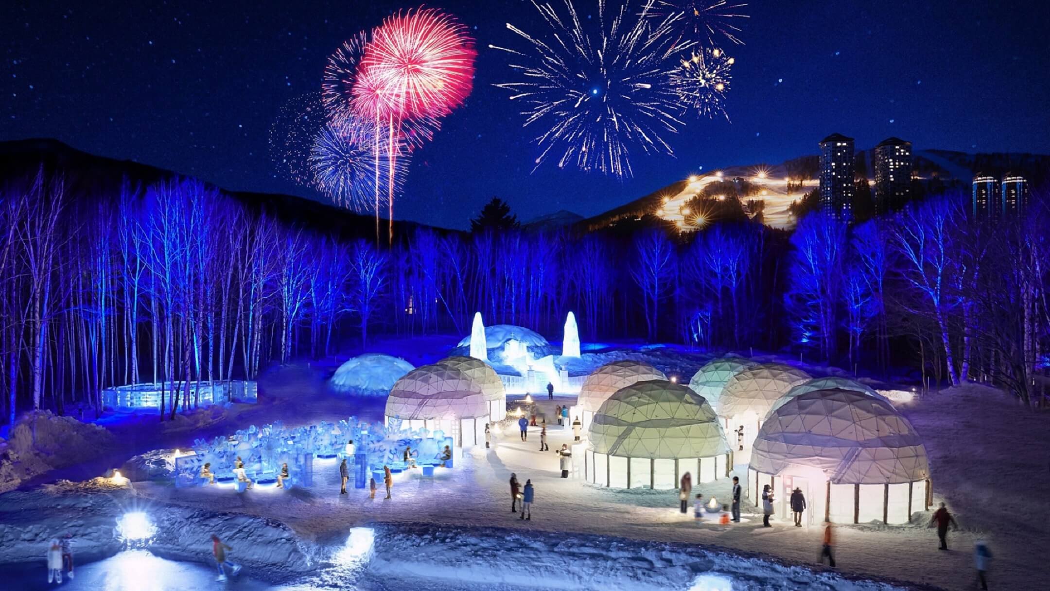 星野リゾート　トマム アイスヴィレッジ Hoshino resort 北海道 Hokkaido ice village